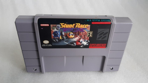 Super Nintendo Juego - Stunt Race Fx