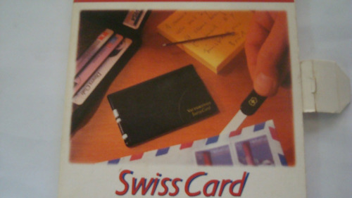 Swiss Card Victorinox Clasica En Su Estuche