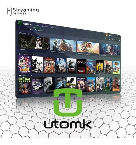 Utomik Game Pc-suscripción Con Mas De 1000 Juegos