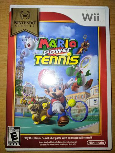 Videojuego Mario Power Tennis Para Wii