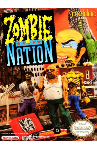 Zombie Nation Nintendo Nes (único)