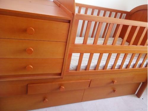 Cama Cuna En Madera Con Gavetero Y Cama Gaveta (nueva)