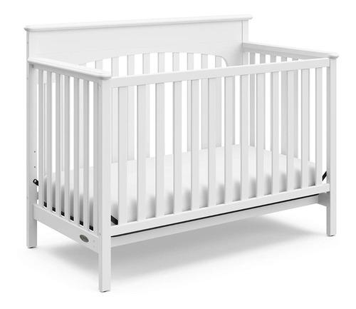 Convertible Cuna Cama 4 En 1 Color Blanco De Graco Lauren