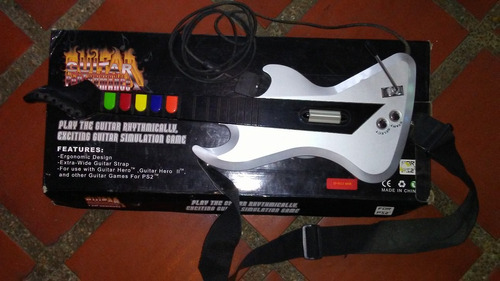 Guitarra De Guitar Hero Para Ps2