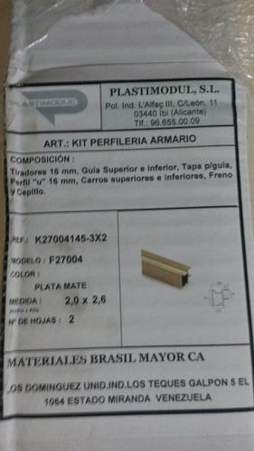 Kit De Closet Con Freno Plastimodul Original (español)