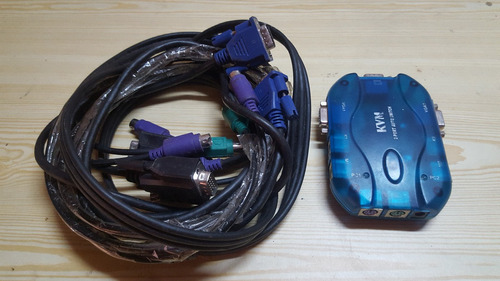 Kvm Switch Ps2 Con Cables