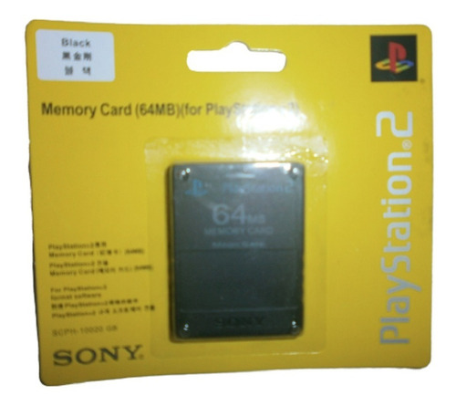 Memori Card De 64 Mega Para Play Station 2 Ps2