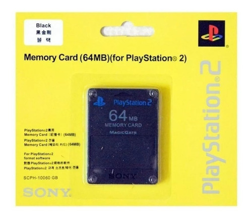 Memory Card De 8mb 32mb 64mb Para Play 2 Nueva