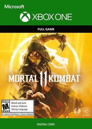 Mortal Kombat 11 Xbox One Codigo Digital