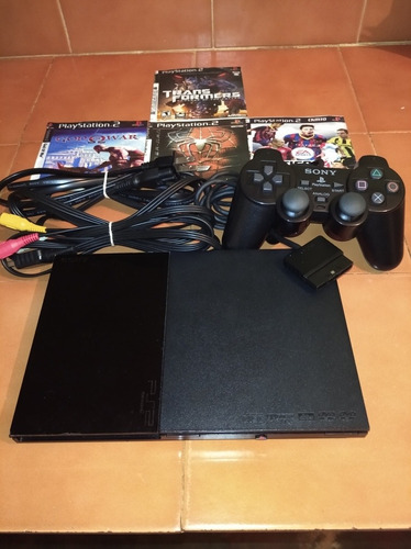 Play Station 2 Como Nuevo Slim Scph 