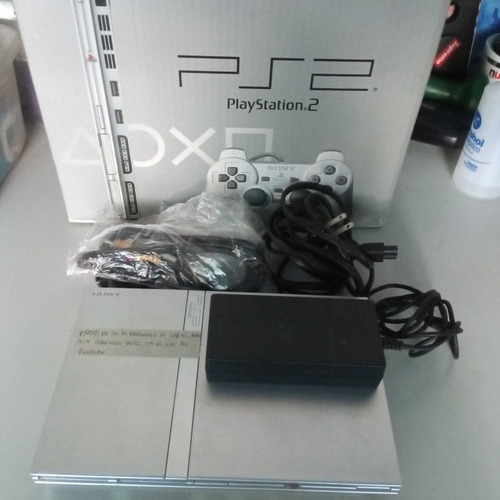 Playstation 2 Slim Satín Silver (80)