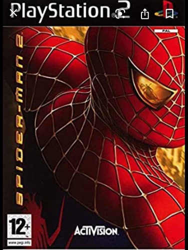 Ps2 Spiderman. Original. Estuche Y Manual. 20 Vdes