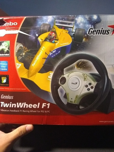 Volante Twinwheel F1 Para Pc O Play Station 2