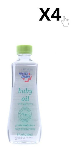 Aceite Para Bebé Health Smart Aloe Vera 8oz