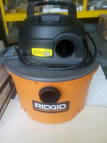 Aspiradora Ridgid 6 Galones Humedo/seco