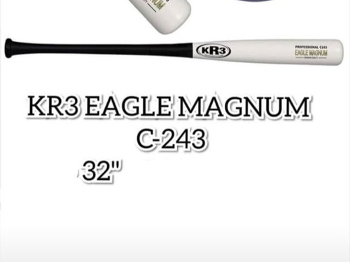 Bate Kr3 C243 Egle Magnum Blanco Con Negro 