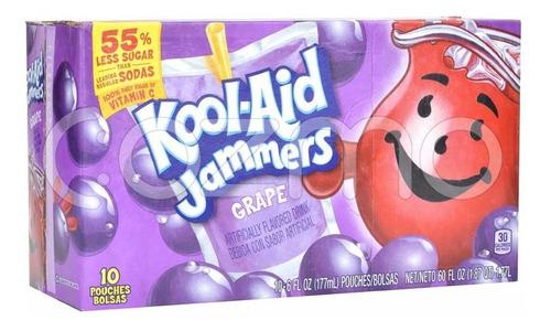 Caja De Kool Aid Grape 177 Ml 10 Unid Eldulcemundodecami