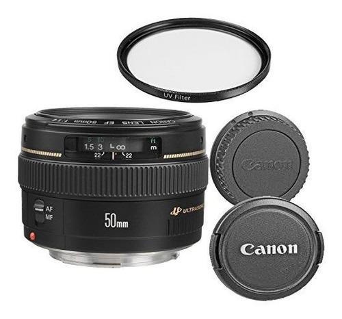 Canon Ef 50 Mm 1.4 Usm Lente Estandar Para Camara Slr