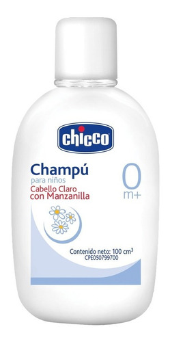 Champú Chicco De Manzanilla Caja 24 Champú Con 100 Cc C/u