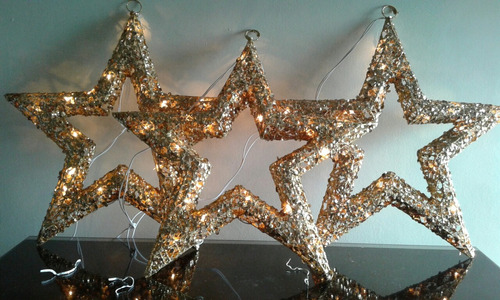 Estrellas Decorativas Para Navidad 70 T