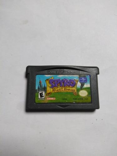 Juego De Gameboy Avance De Spyro Attack Of The Rhynocs
