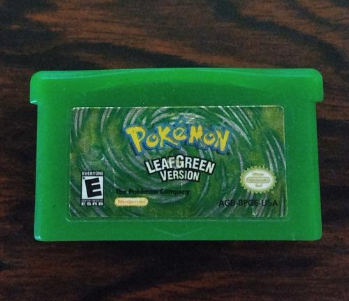 Juego Pokemon Leaf Green Gba