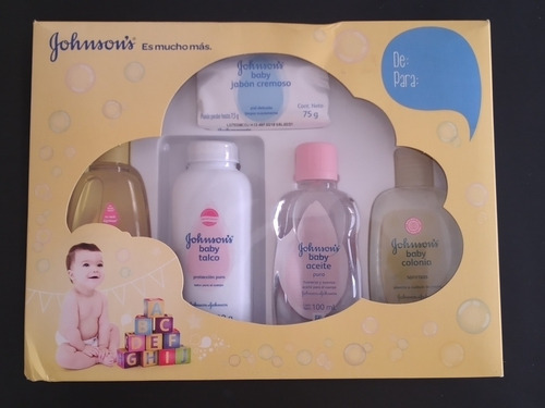 Kit De Baño Para Bebés De Regalo Johnsons Baby Original