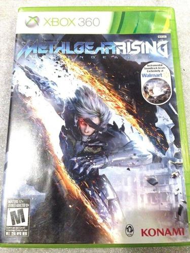 Metal Gear Rising Revengeance Para Xbox One / 360 + Cd Audio