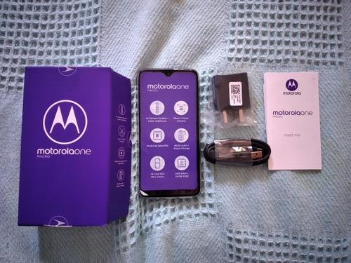 Motorola One Macro Azul 64/ 4ram Nuevo