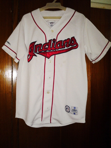 Original Uniforme Indians Cleveland Omar Vizquel