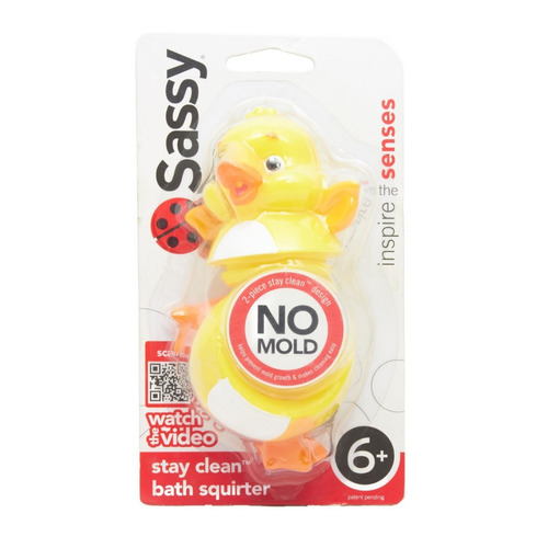 Pato De Ducha Baño Bebes Niños Sassy