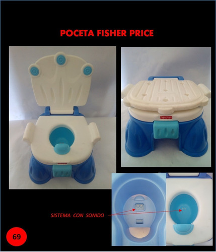 Poceta Fisher Price (Impecable)