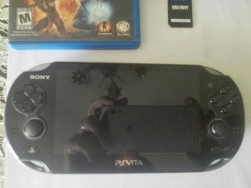 Psvita Pch-1010 Sony Como Nueva Mas Dos Juegos