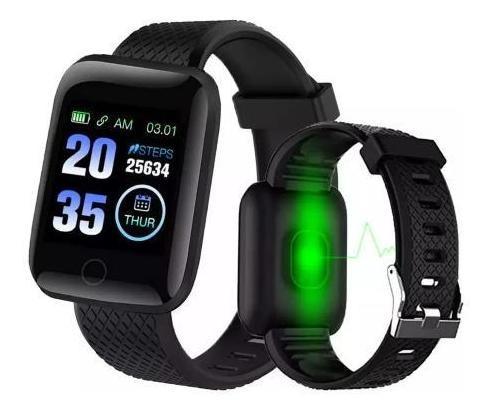 Reloj Digital Monitor Cardíaco Smart Whatch D13 Fitness
