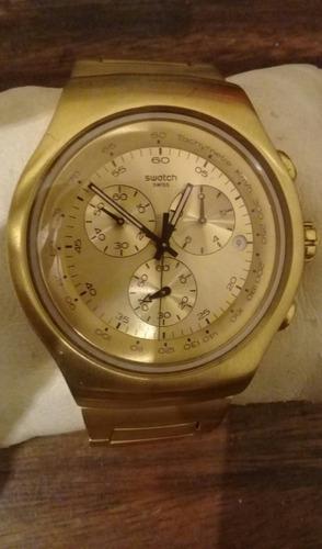 Reloj Swatch Original Dorado