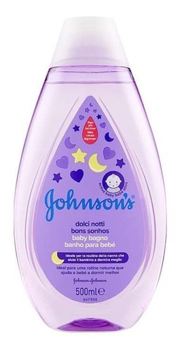 Shampoo Johnsons Baby Dulce Noche Como El Agua En Los Ojos