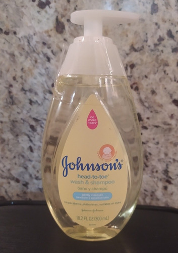Shampoo Johnson's Para Bebé, De 300 Ml