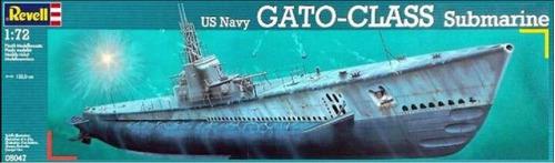 Submarino Gato 1:72 Sellado Tealca Activa Para Envios