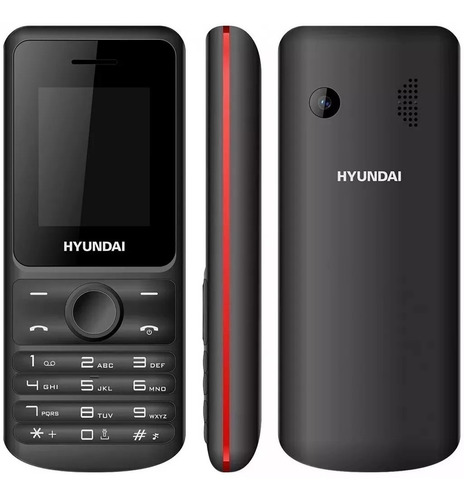 Teléfonos Celular Básico Hyundai Negro Y Azul