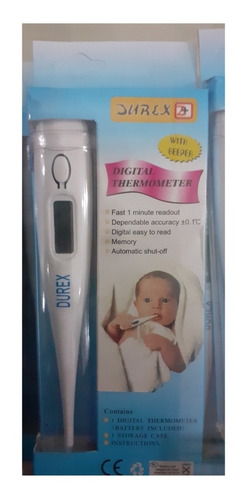 Termómetro Digital Lcd Bebé Incluye Pila