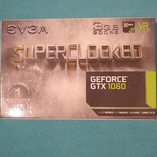 80 Tarjeta De Video Evga Nvidia Gtx 1060 3gb Superclocked