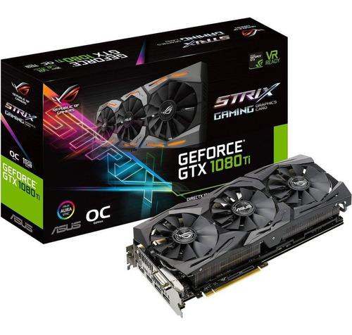 Asus Rog Strix Gtx 1080ti Gaming Geforce 11gb Oc Edition