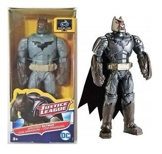 Batman Armored Dc Figura Articulada Original Mattel