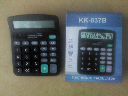 Calculadora 12 Dígitos Tipo Casio (2 Unidades)