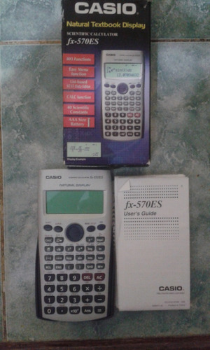 Calculadora Cientifica, Casio, Fx-570es