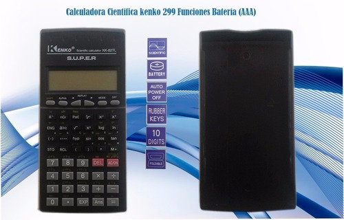 Calculadora Cientifica Kenko 299 Funciones