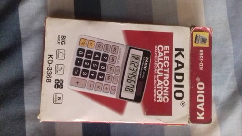 Calculadora Electronica Kadio 8 Digitos Kd-