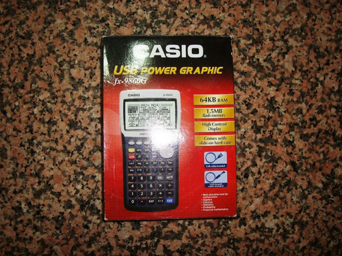 Calculadora Programable Graficadora Casio Fx-g
