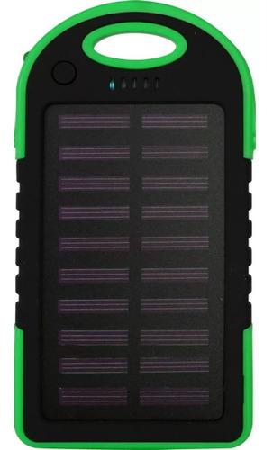 Cargador Power Bank Panel Solar 20000mah A Prueba De Agua