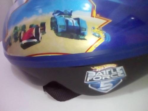 Casco, Muñequeras, Rodilleras Y Coderas Marca Hot Wheels